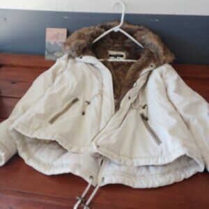 Coffee Shop Ladies Winter Coat Large